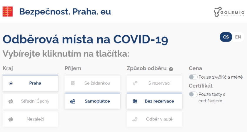 web golemio