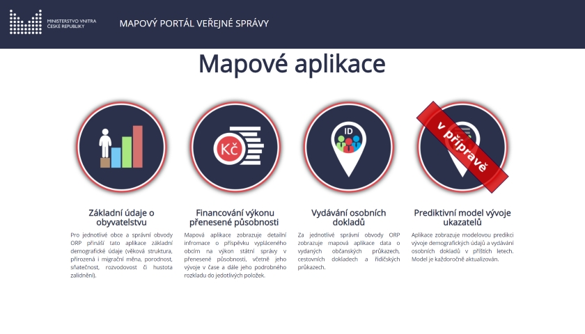 Mapový portál veřejné správy