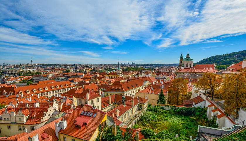 Praha panorama