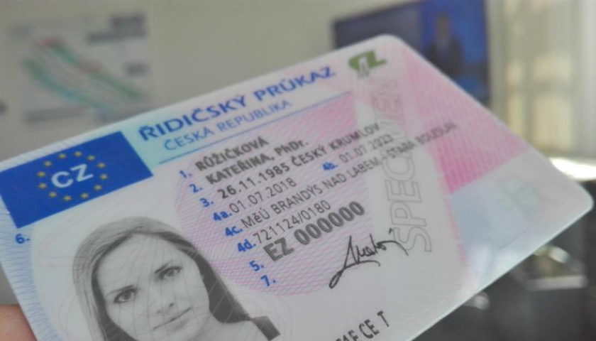 řidičský průkaz online
