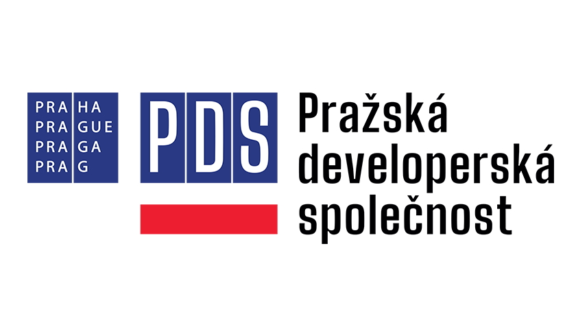 Pražská developerská společnost - logo