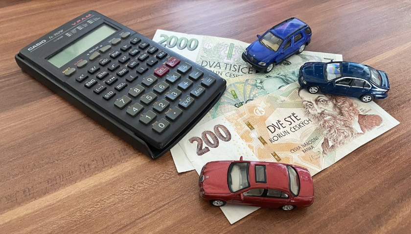 silniční daň auto odpisy