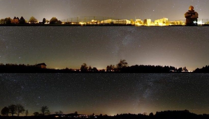 Světelné znečištění