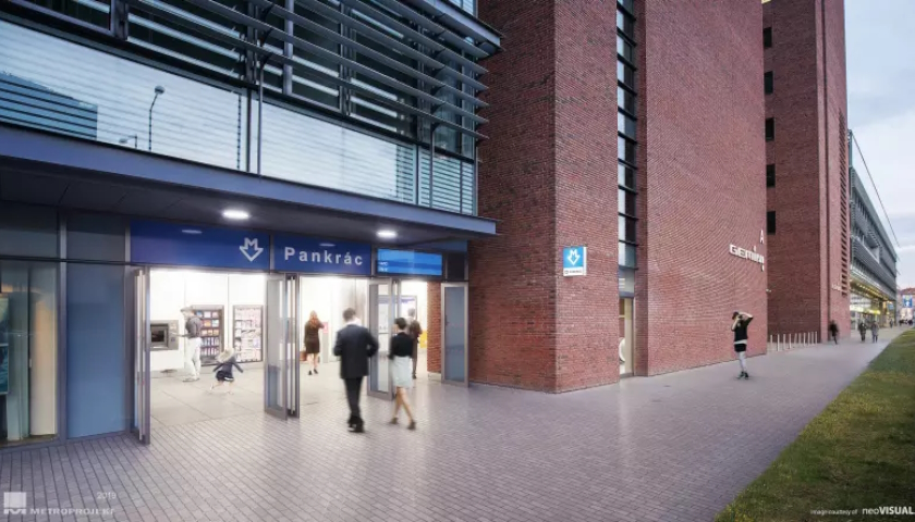 Pankrác metro D