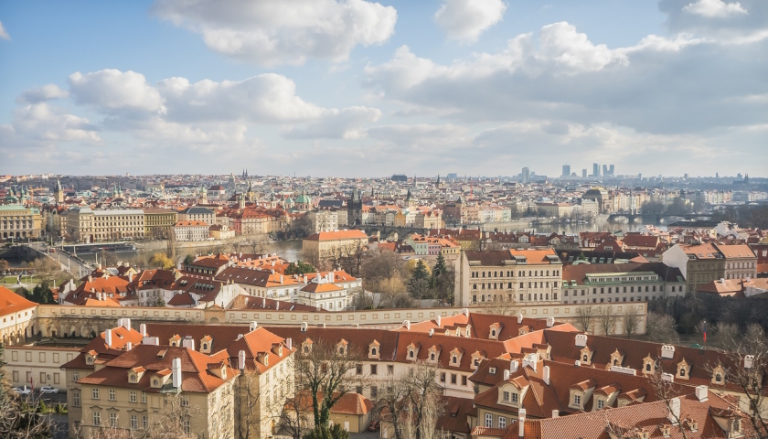 Praha panorama