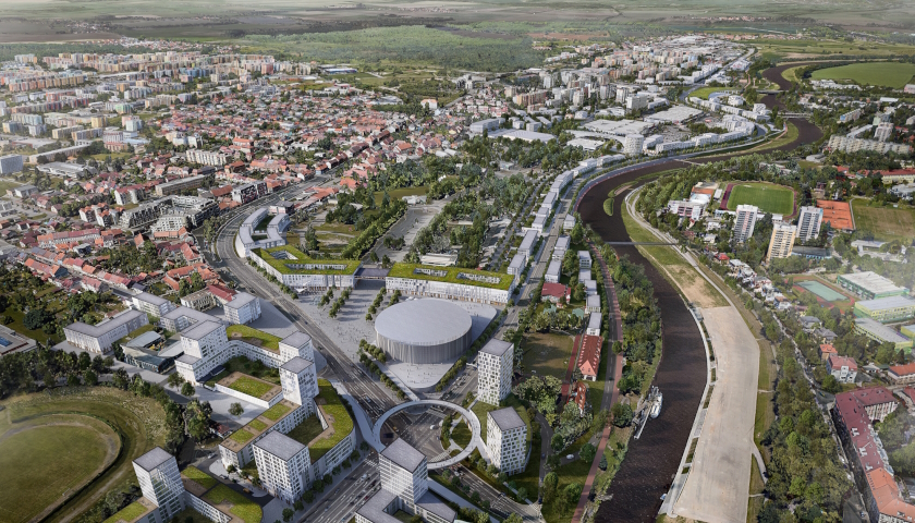 Centrum míčových sportů u českobudějovického výstaviště už zná termín dokončení