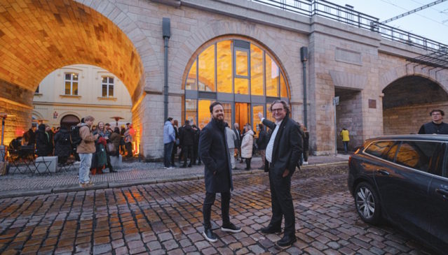 Praha otevřela pilotní oblouk Viaduktu Karlín