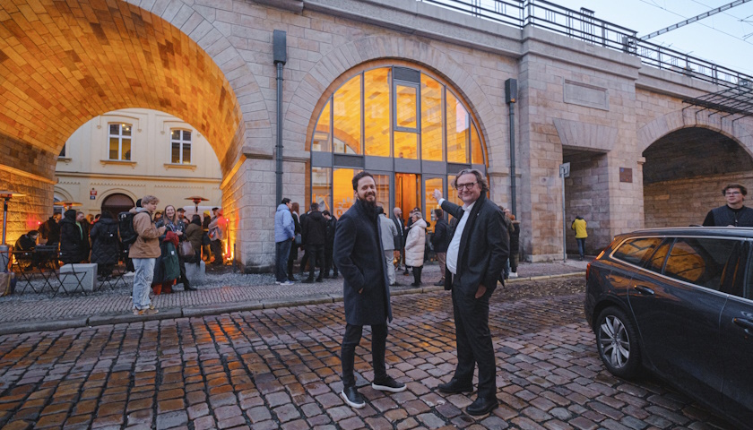 Praha otevřela pilotní oblouk Viaduktu Karlín
