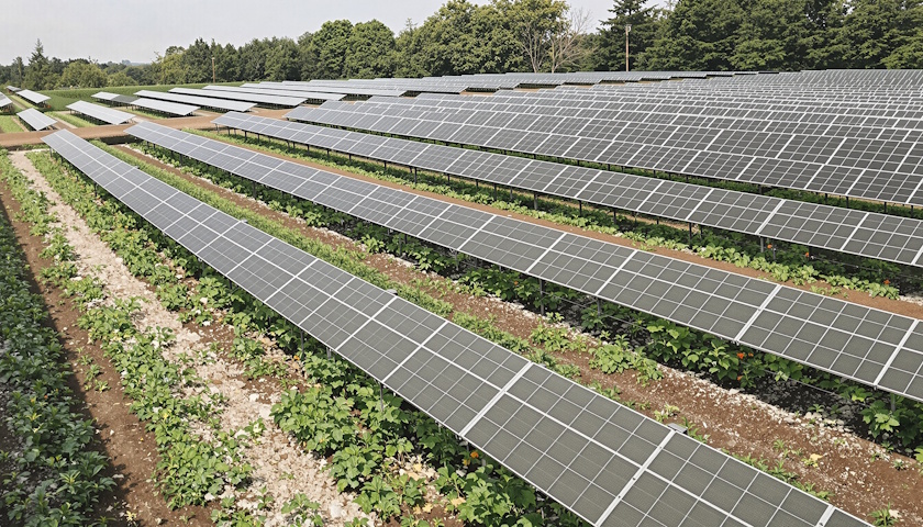 Solární panely často zabírají úrodnou půdu, možná se rýsuje lepší řešení