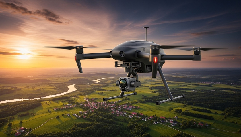 S odhalením černých skládek nebo monitoringem při povodních bude pomáhat dron