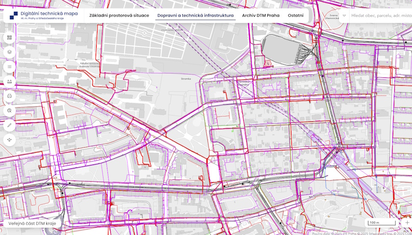 Údaje v digitálních technických mapách jsou neúplné a nespolehlivé